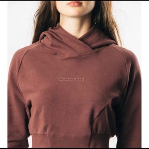 Alphalete identity pro crop hoodie